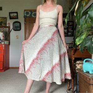 Vintage 50s 60s midi skirt